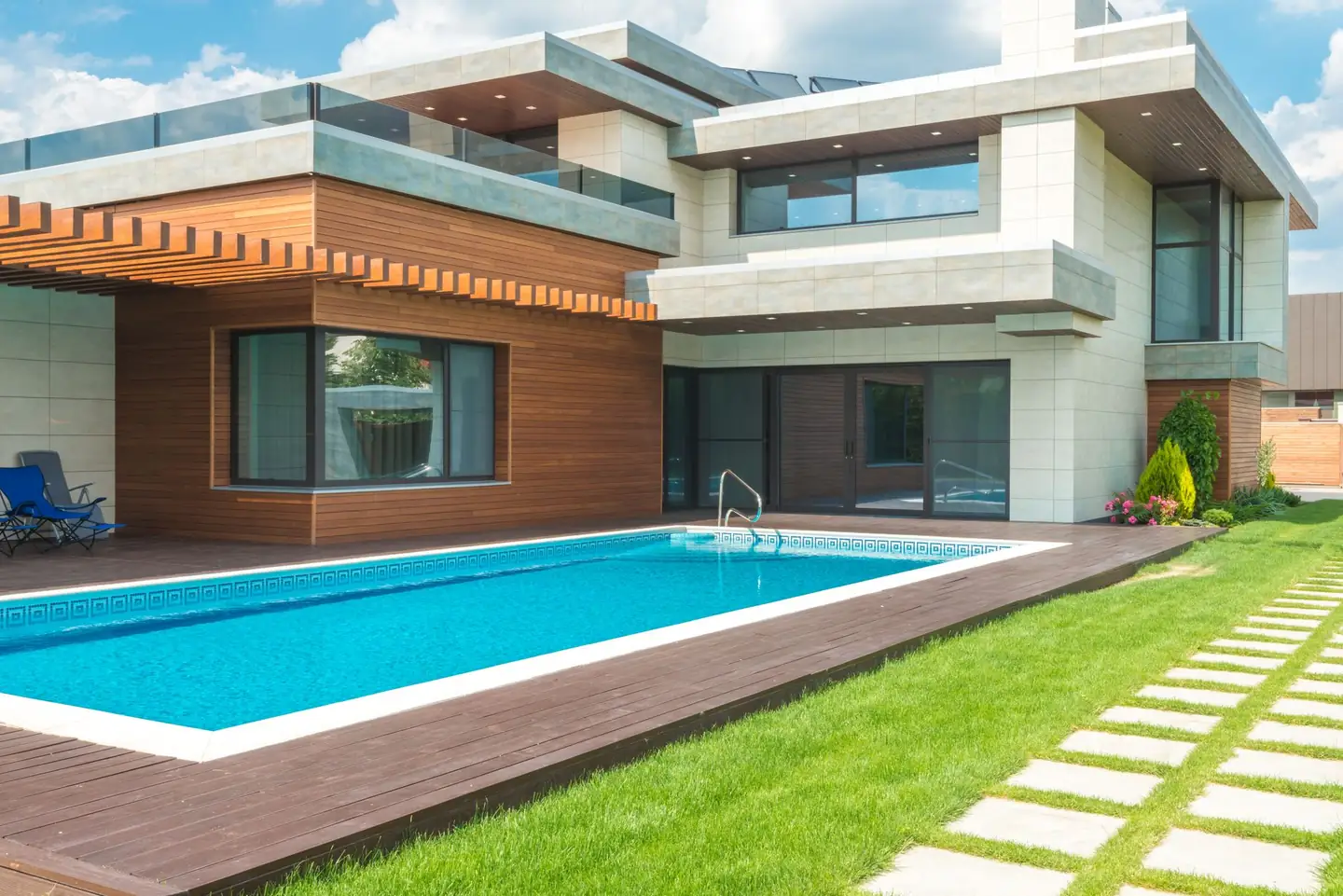 Swimming pool built in Mount Hutton, NSW